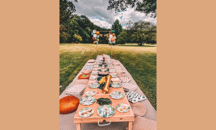 Wild One Picknick Setup